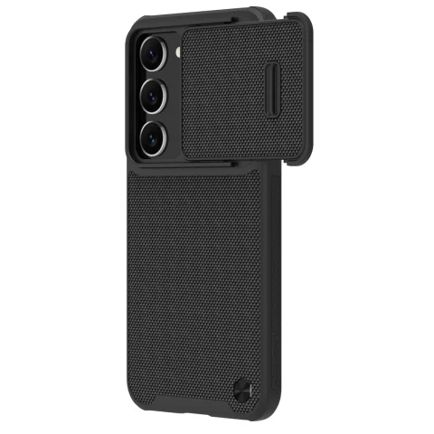 Pancéřové pouzdro Nillkin Textured S Case pro Samsung Galaxy S23 s krytem fotoaparátu černé