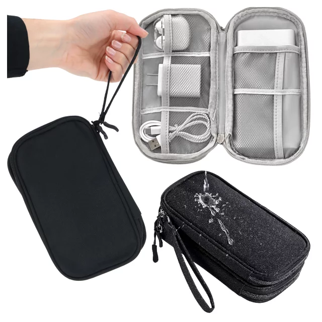 Laptop-Hülle, MacBook Air Pro 13,3 Zoll Alogy Hartschaum-Tasche, Schutzhülle für 13–14 Zoll Laptops, Schwarz