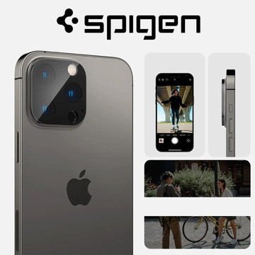 Kameraabdeckung spigen optik.tr Kameraschutz 2er-Pack iPhone 14 Pro / 14 Pro Max Schwarz