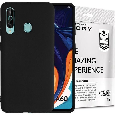 Alogy Slim Case Silikonhülle für Samsung Galaxy A60 schwarz