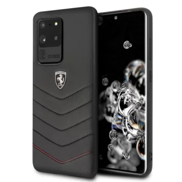 Ferrari Hardcase für Samsung Galaxy S20 Ultra schwarz/schwarz Heritage