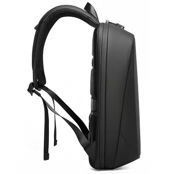 Bange Waterproof Backpack for Laptop 15.6" Travel 47x30x12.5 cm for Work School Airplane Men's Women's USB Anti-theft TSA Code Black