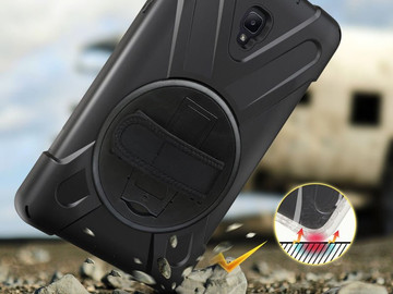 Etui Alogy Pirate Armor pro Samsung Galaxy Tab A 8.0 T380/T385 z rzepem