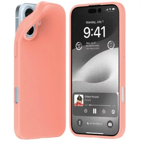 Mercury Soft Case für iPhone 16 Plus 6,7" Rosa