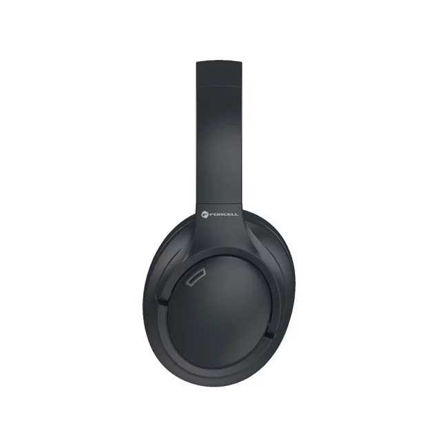 Forcell F-Audio Vibe ANC TUYA APP Kabellose On-Ear-Kopfhörer Schwarz