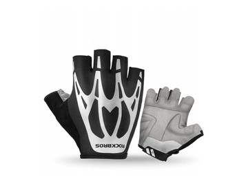 Fingerless cycling gloves L RockBros S227BK-L