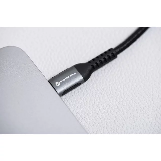 USB-C-auf-USB-C-Kabel Forcell 240 W 5 A PD QC 4.0 Nylon 2 m Laptop Turbo