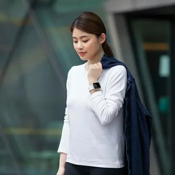 Schutzhülle UNIQ Moduo für Apple Watch Series 4/5/6/7/8/SE 40/41mm kreidegrau/ kreidesteingrau