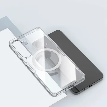 Case for Samsung Galaxy S25 Nillkin Nature TPU MagSafe White