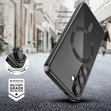 Etui do Samsung Galaxy S25 Edge Tech-Protect MagFlex MagSafe Czarne