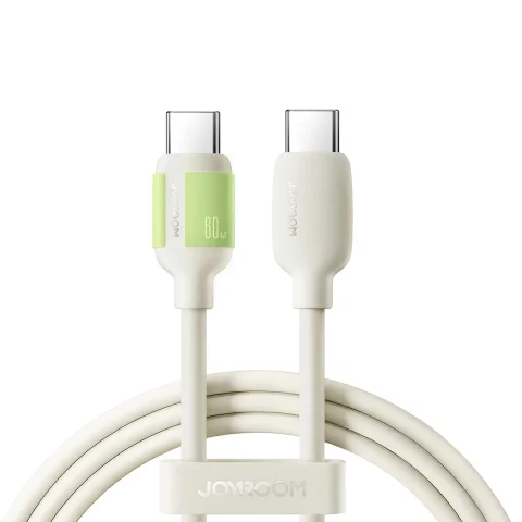 Joyroom S-A53 30W USB-C auf Lightning Kabel 1,2m Fluoreszierendes Beige