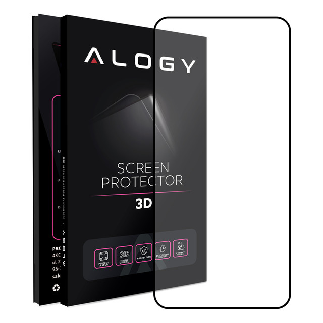 9H Alogy Full Glue gehärtetes Glas für hüllenfreundliches Samsung Galaxy S22 Plus Schwarz