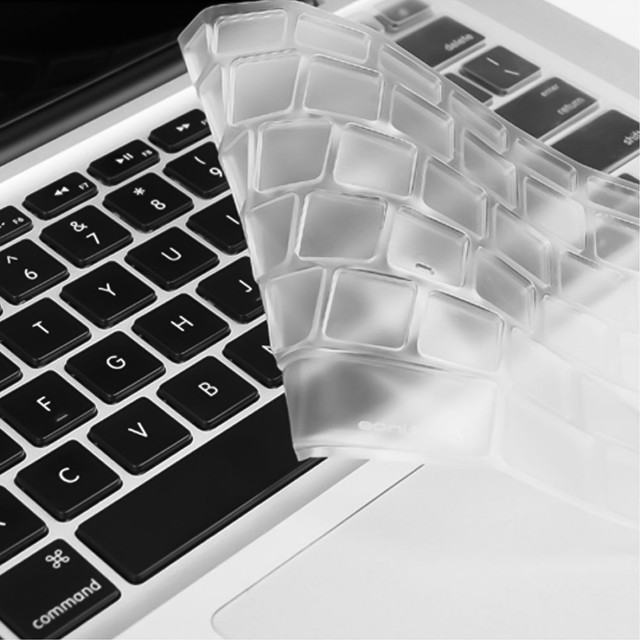 Protective Overlay Alogy Silicone Keyboard Cover for Apple Macbook Air 13 M1 2019-2020 Transparent