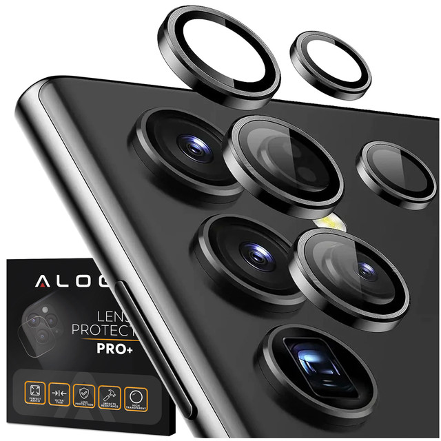Szkło do Samsung Galaxy S24 Ultra nakładka na aparat obiektyw obiektywy aparatu Alogy Lens Protector PRO+ osłona ochronna