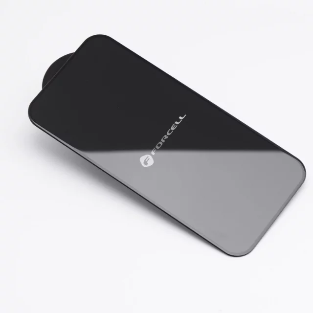 Panzerglas für iPhone 15 Plus Forcell Ultra Clear Glass schwarz 9H