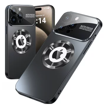 Etui do Apple iPhone 16 Pro Max obudowa Alogy MagSafe LuxeShield™ Case z ochroną obiektywów do MagSafe Graphite Black