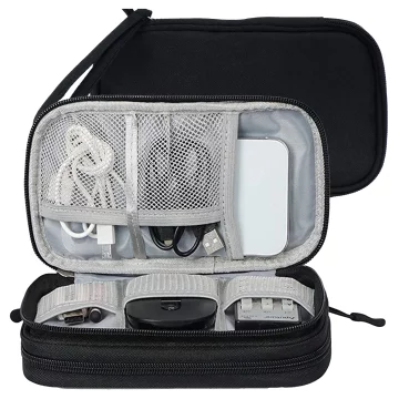 Laptop-Hülle, MacBook Air Pro 13,3 Zoll Alogy Hartschaum-Tasche, Schutzhülle für 13–14 Zoll Laptops, Schwarz