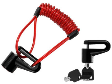 Alogy lock clasp to lock the wheel of a scooter / bicycle / motorbike