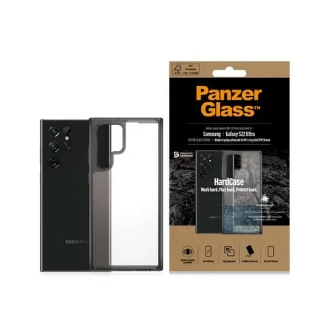 Etui do Samsung Galaxy S22 Ultra PanzerGlass HardCase Antibakteriell Klar