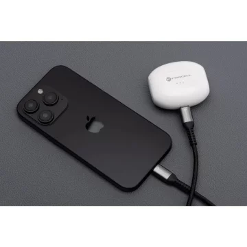 Kabel USB-C do USB-C Forcell 100W 5A QC 4.0 PD Nylon 3m Laptop