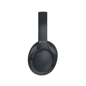 Forcell F-Audio Vibe ANC TUYA APP Kabellose On-Ear-Kopfhörer Schwarz