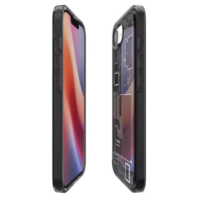 Pouzdro Spigen Ultra Hybrid MagSafe Zero One pro iPhone 16e, černé