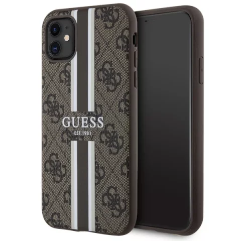 Etui Guess GUHMN61P4RPSW für iPhone 11 / Xr Hardcase 4G bedruckte Streifen MagSafe