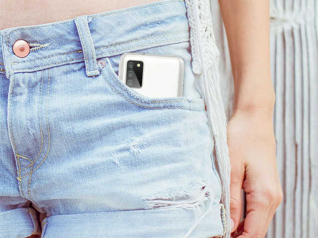 Alogy silikonové pouzdro kryt pouzdro pro Samsung Galaxy A02s průhledné