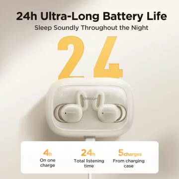 Słuchawki TWS Joyroom JR-TS1 Cozydots Series Bluetooth 5.3 ANC – Czarne