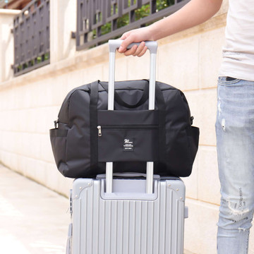 Cestovní taška do letadla, turistická sportovní kabina, příruční zavazadlo, prostorná na kufr, dovolená 36l Alogy Black