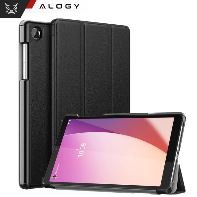 Case for Lenovo Tab M8 4gen TB300XU TB300FU Book Cover Case Alogy Black