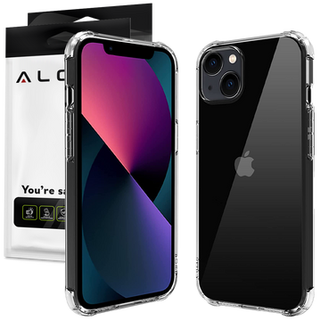 ShockProof Alogy Armored Case for Apple iPhone 14 Plus Transparent
