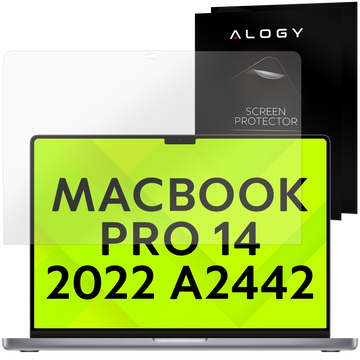 Alogická ochranná fólie pro Apple Macbook Pro 14 2022 A2442 na displej