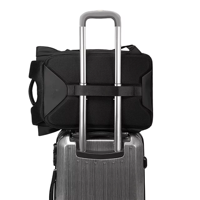 Bange wasserdichter Rucksack für 15,6-Zoll-Laptop, Stadtreisender, 45 x 30 x 16 cm, für Arbeit, Flugzeug, Herren, Damen, mit USB-Anschluss Schwarz