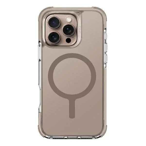 Etui UNIQ Combat pro iPhone 16 Pro Max 6,9" Magclick Charging Złoty/Taupe Gold