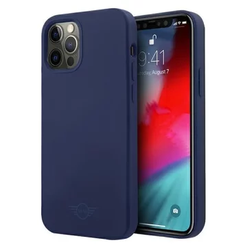 Silicone Tone On Tone hardcase phone case for iPhone 12 Pro Max navy blue/navy