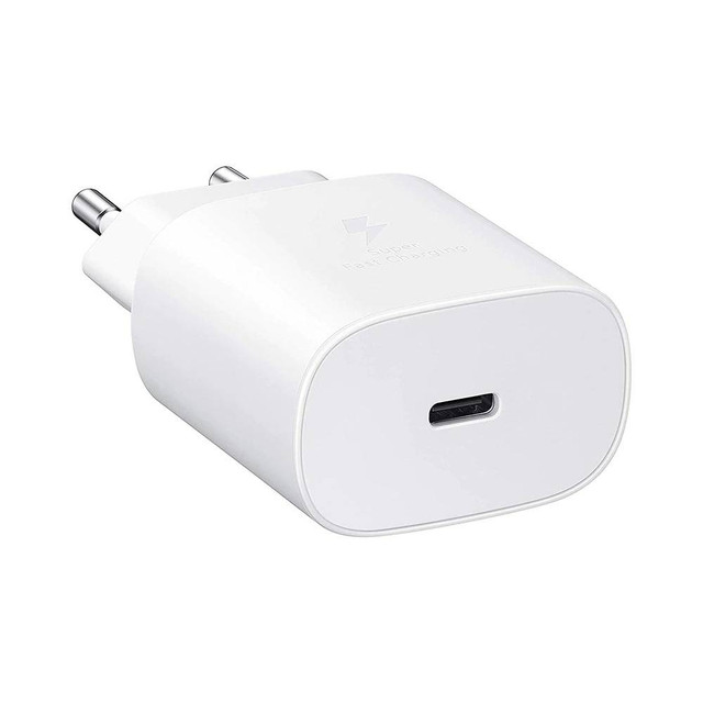 Ladegerät für Samsung EP-TA800EWE Schnellladung USB-C Typ C 25W Weiß