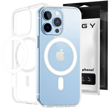 Case for MagSafe Ultra Slim Mag Alogy for Qi for Apple iPhone 13 Pro Max Transparent