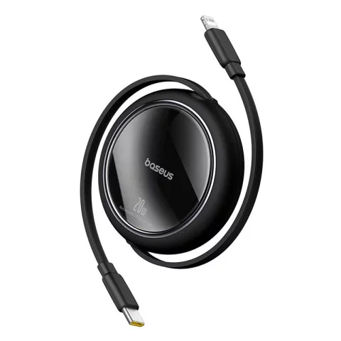 Baseus Free2Pull USB-C Cable for iP 20W 1m Black