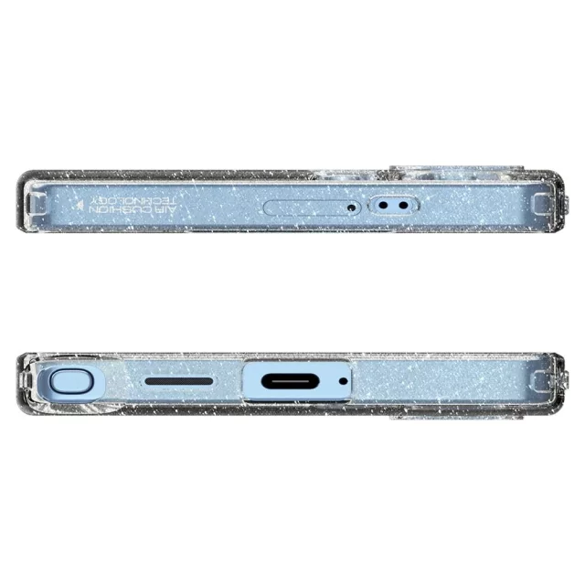 Krystalový kryt Spigen Liquid Crystal pro Samsung Galaxy S25 Ultra s třpytivými krystaly