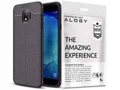 Etui Alogie Lederrüstung Samsung Galaxy J4 2018