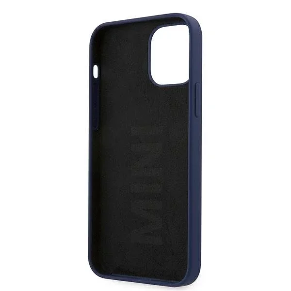 Silicone Tone On Tone hardcase phone case for iPhone 12 Pro Max navy blue/navy