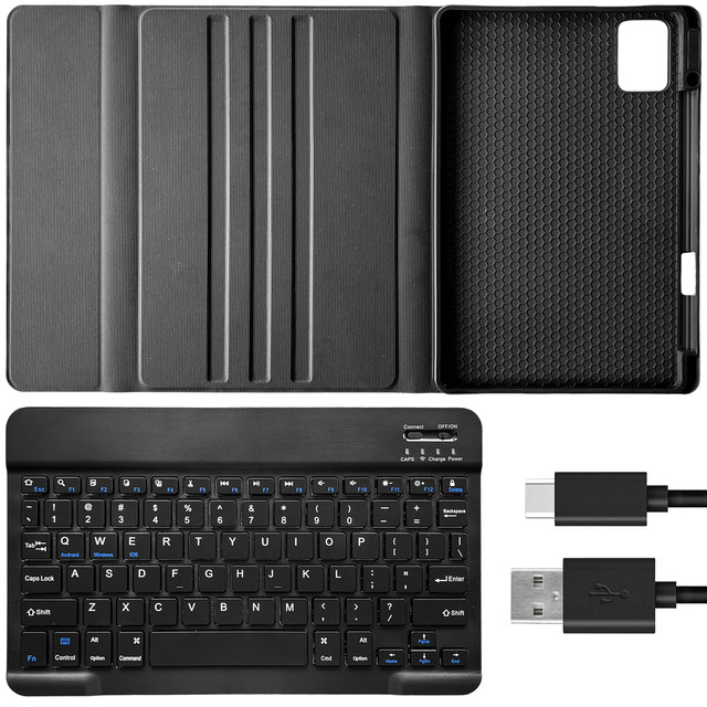 Keyboard case for Lenovo Tab M11 10.95" TB330FU / TB330XU / TB331FC Bluetooth keyboard case Alogy Black