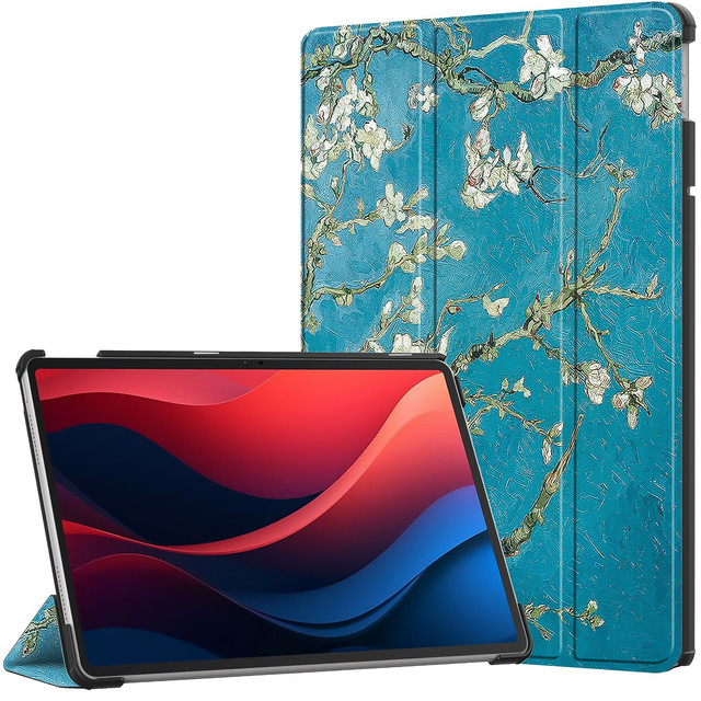 Etui do Lenovo Tab K11 / K11E 11” M11 10.95" TB330FU / TB330XU / TB331FC obudowa na tablet Case Alogy Book Cover Kwitnący migdałowiec (van Gogh)