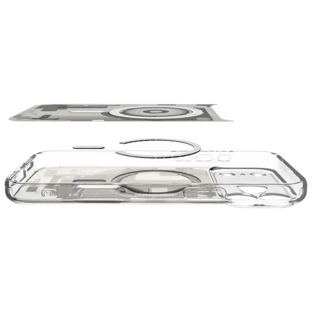 Etui Ochronne do iPhone 17 Pro Max Spigen Ultra Hybrid Mag MagSafe Zero One Titanium