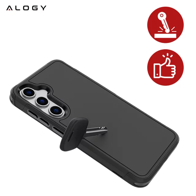 Schutzhülle für Samsung Galaxy A56 / A36 5G 2025 Alogy HeavyDuty™️ Hülle Schwarz
