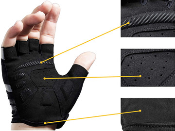 Sports cycling gloves cycling fingerless gloves L RockBros