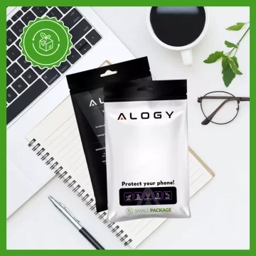 Etui do Apple iPhone 16 obudowa Alogy MagSafe Hybrid Matte Case pokrowiec matowy z ochroną obiektywu czarny