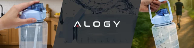 Große Glasflasche Wasserflasche Trinkgetränke Alogy Motivational Messbecher 1l 1000ml Silikonhülle Olive