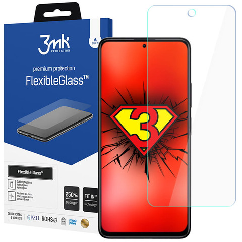3mk schützendes Hybridglas Flexibles Glas 7H für Xiaomi Redmi Note 11 4G / 11S / Poco M4 Pro 4G